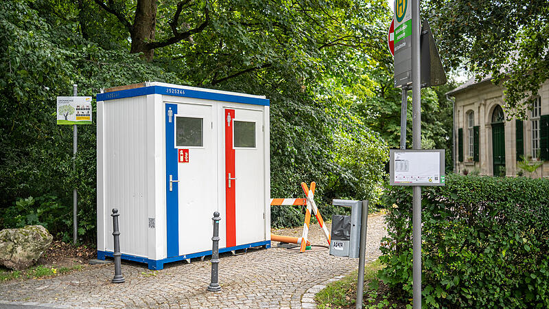 Toiletten im Coburger Hofgarten Toiletten im Coburger Hofgarten