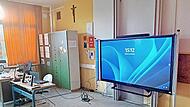 Touchpanel in der Mittelschule Oerlenbach