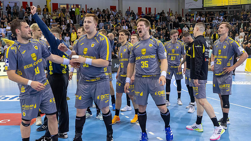 Jan Schäffer schrie seine Freude heraus: Der HSC erlebte einen rundum gelungenen Jubiläumsspieltag.