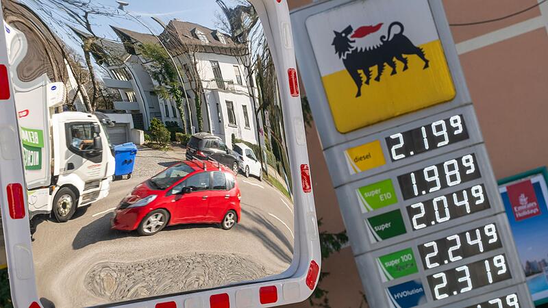 Kraftstoffpreise an der Tankstelle - Bayern
