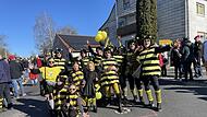 „Fraröüther Biene“ beim Faschingszug von Lauter nach Katzenbach