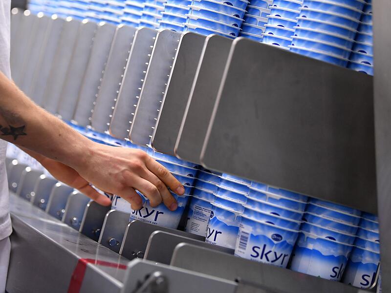 Skyr-Produktion Skyr-Produktion