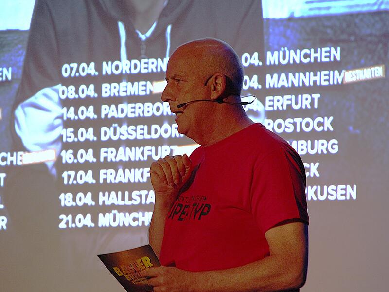 Zwischen Klartext und Provokation: Mario Basler. Den schmalen Grad zwischen diesen beiden Polen hat er auch in Hallstadt oft verlassen.