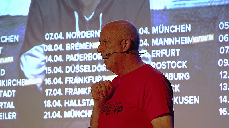 Zwischen Klartext und Provokation: Mario Basler. Den schmalen Grad zwischen diesen beiden Polen hat er auch in Hallstadt oft verlassen.