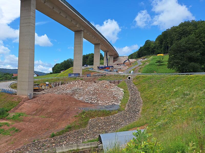 Neubau Talbrücke Römershag: Auftrag entzogen Neubau Talbrücke Römershag: Auftrag entzogen