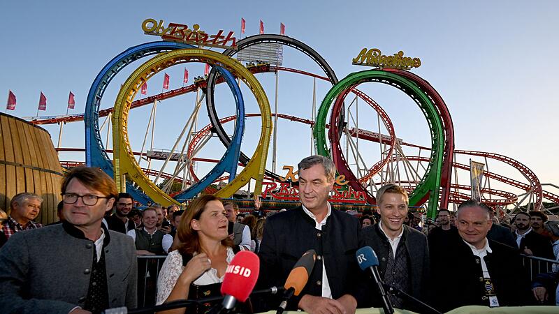 Söder und Krause fahren «Olympia Looping» Söder und Krause fahren «Olympia Looping»