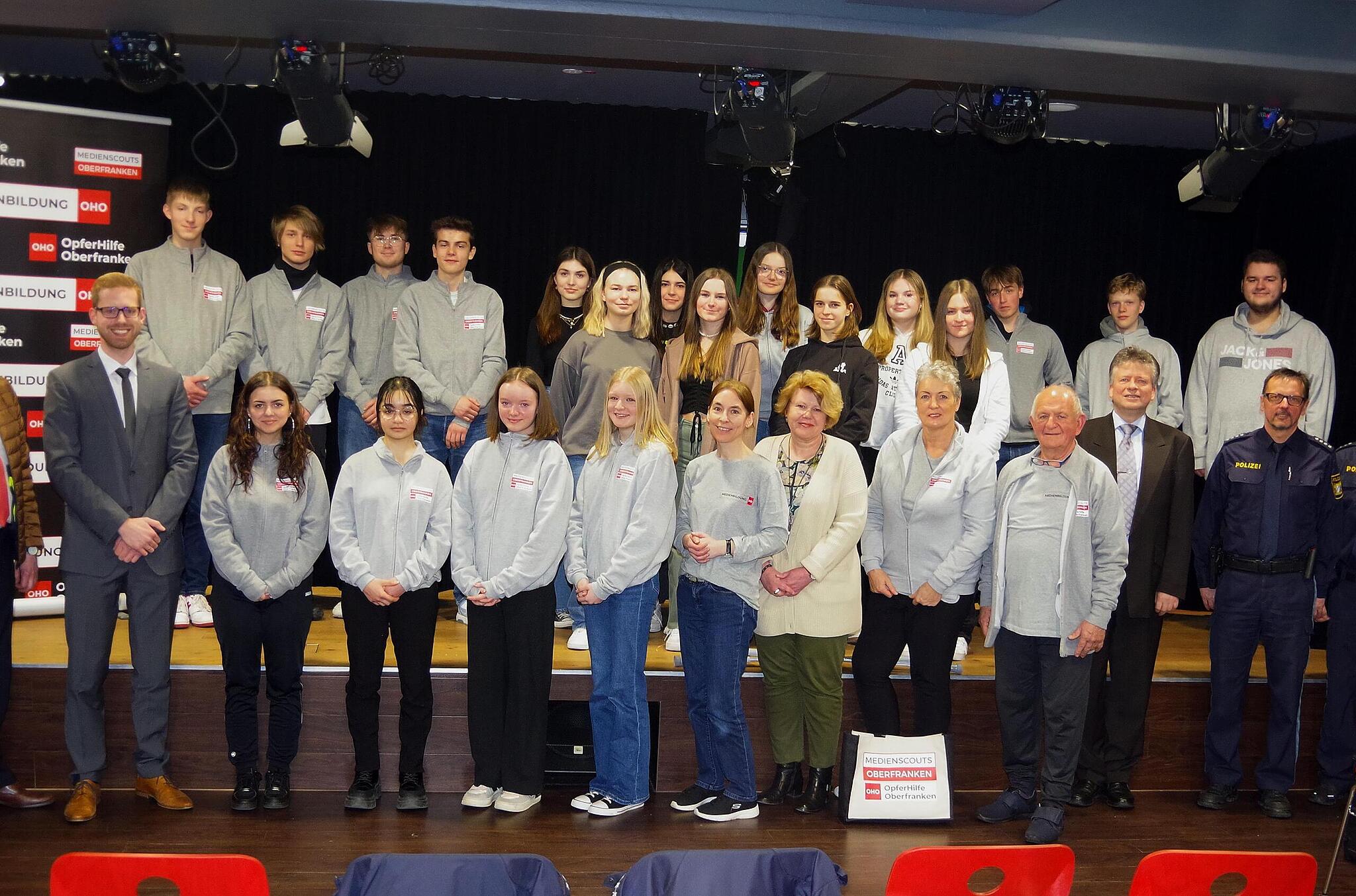 Medienscouts am KasparZeussGymnasium gegen Cybermobbing