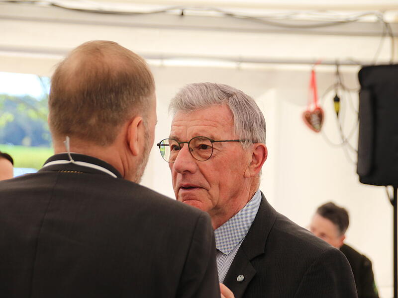 Verabschiedung von B&uuml;rgermeister Bernd Reisenweber in Ebersdorf bei Coburg