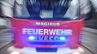 Die Feuerwehr musste am Freitag in Bamberg zu einem Brand in einem Garten ausrücken.