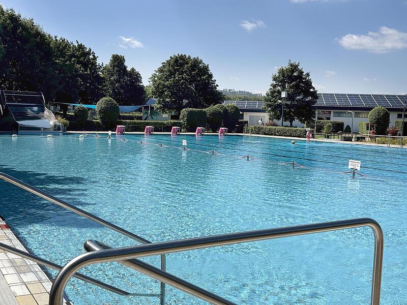 Das Schwimmbad &bdquo;Rodach Beach&ldquo;