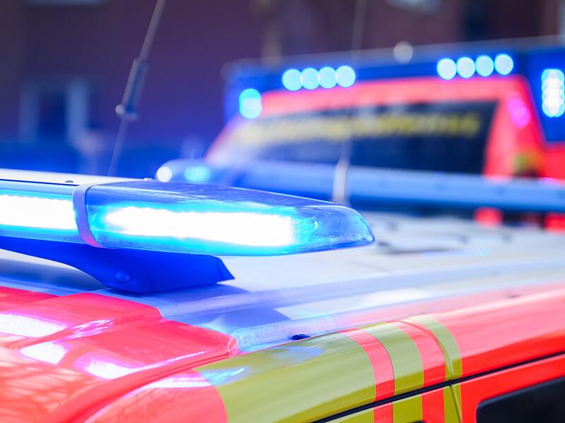 Notarzt und Rettungswagen