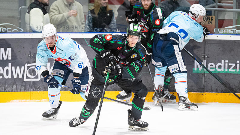 Strahlte f&uuml;r seine H&ouml;chstadt Alligators gegen die Heilbronner Falken offensive Gefahr aus: Max Jelavic.
