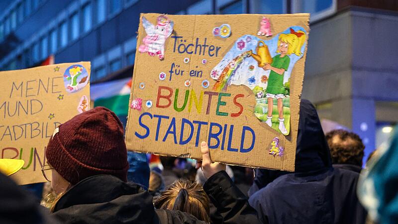 Demonstration nach «Stadtbild»-Aussagen - Münster