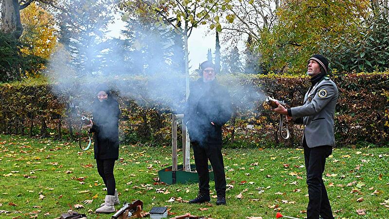 Volkstrauertag auf Zentralfriedhof Bamberg 2024