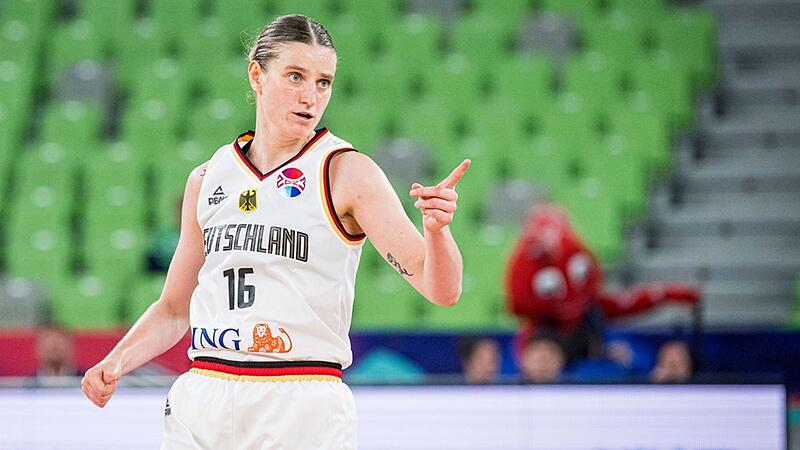 Alina Hartmann m&ouml;chte mit den DBB-Damen zu Olympia.