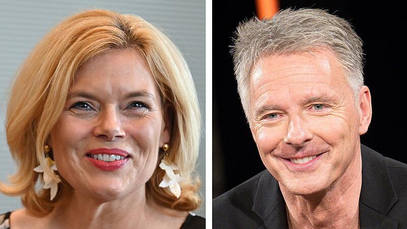 Julia Kl&ouml;ckner und J&ouml;rg Pilawa