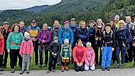 Familienwochenende der DAV Sektion Bad Kissingen auf „ihrer“ Bad Kissinger Hütte.