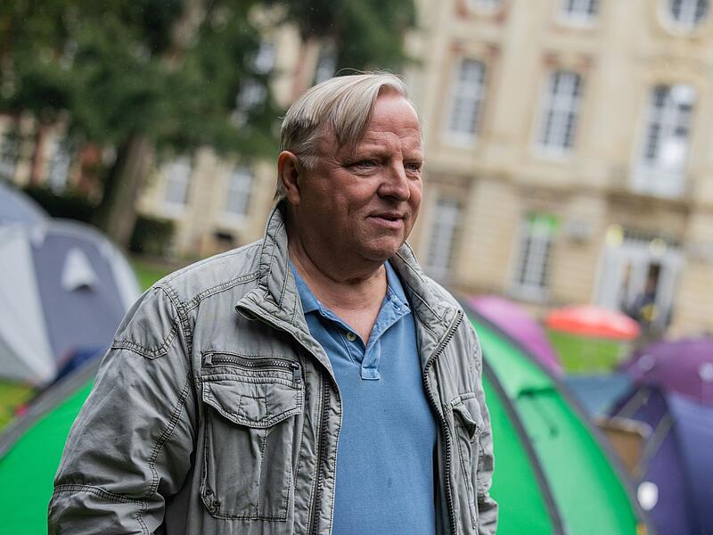 Fototermin am Set vom Münster «Tatort»