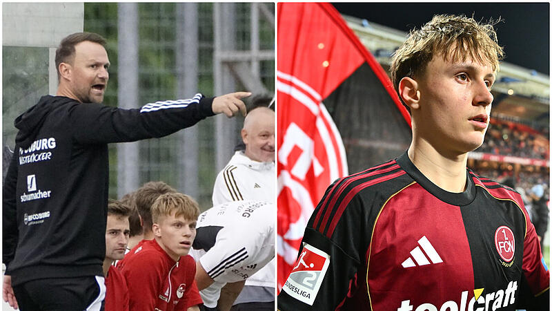 Calle Schiebel trainierte Marko Soldic in der D-Jugend des 1. FC N&uuml;rnberg. Jetzt hat der 16-J&auml;hrige einen langfristigen Vertrag beim Club unterschrieben.