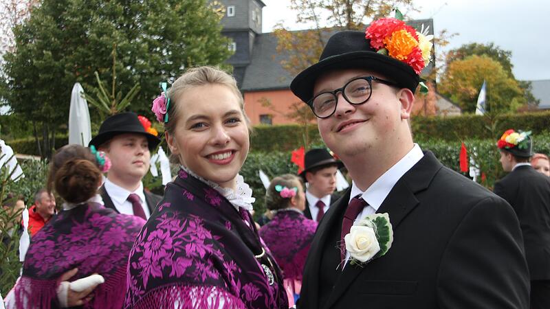Acht Zechpaare und ein Kellnerpaar freuen sich auf die Kerwa an diesem Wochenende.