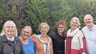 Ursula Vogel-Müller, Christiane Müller-Kinzel, Vera Gies, Anita Guérin, Barbara Wiedorn und Klaus Wiedorn. Ursula Vogel-Müller, Christiane Müller-Kinzel, Vera Gies, Anita Guérin, Barbara Wiedorn und Klaus Wiedorn.