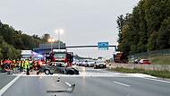 Autobahn 3 nach Unfall gesperrt