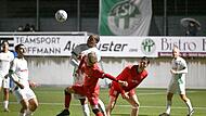 Sport Fu&szlig;ball Saison 2026 / 2027 Bayernliga Nord  14. Spieltag  Freitag 09.10.2026  Spielort Sportpark  Am Weinberg Neudrossenfeld Kunstrasenplatz Spielbeginn 19.00 h  TSV Neudrossenfeld gegen AS Neumarkt Halbzeitergebnis 2:0 Endstand  Brandon Happi Mont