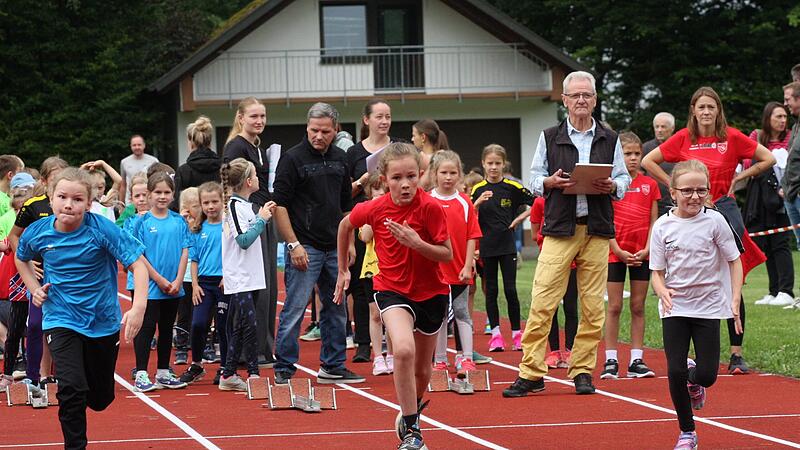 Leichtathletik-Sportfest beim FC Rottershausen