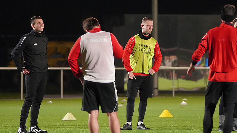 Stefan Dietz (links) FC Lichtenfels