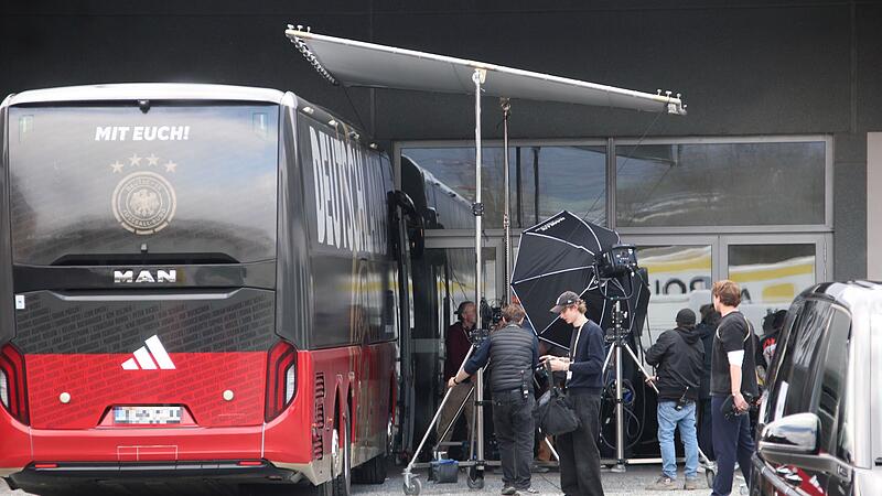 Das DFB-Team drehte in Hirschaid.