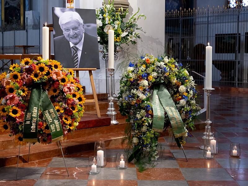 Trauerfeier f&uuml;r Hans Maier