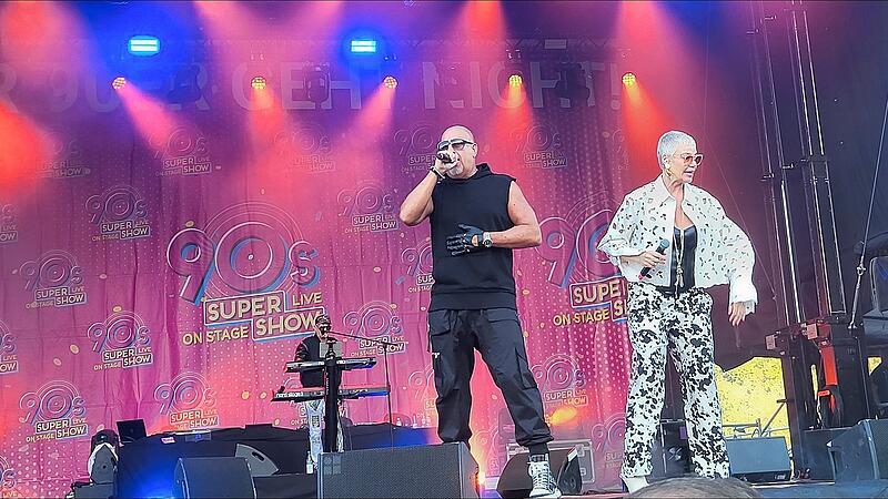 90s Super Show in Bad Kissingen: Masterboy