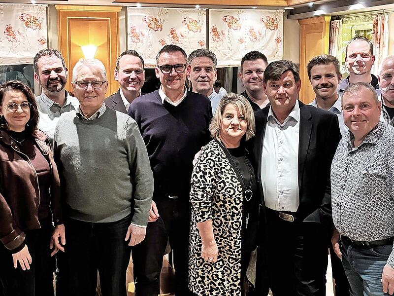 Die Kandidaten der Freien Wähler Röttenbach.