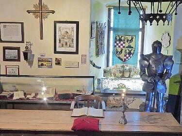 Die Ritterkapelle im Schloss Poppenlauer.