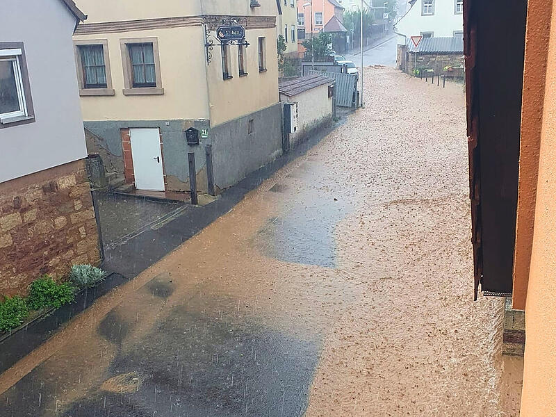Unwetter Kleinbrach Unwetter Kleinbrach