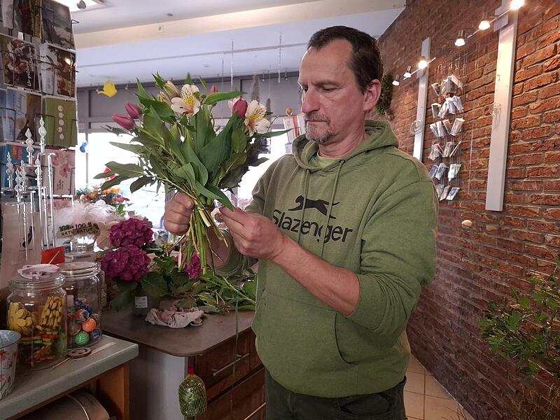Floristmeister Michael B&ouml;hmer Strau&szlig;