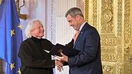Verleihung Maximiliansorden an Dirigenten Simon Rattle
