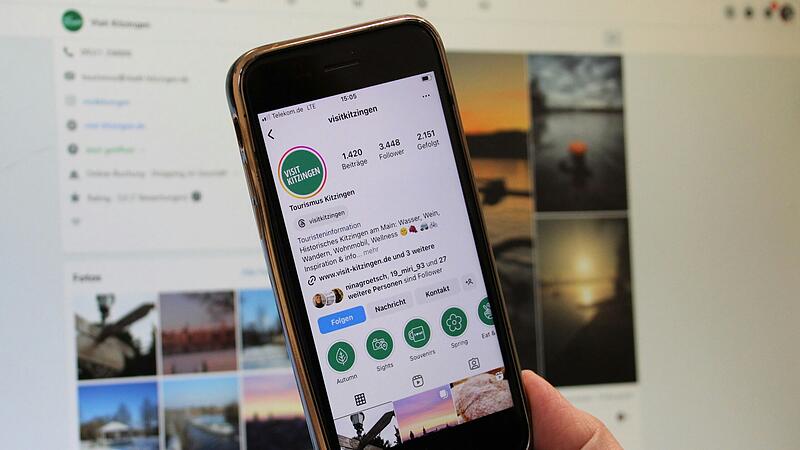 Mit Visitkitzingen ist die Touristinfo seit 2019 in den sozialen Medien vertreten.