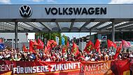 VW-Aufsichtsrat und IG-Metall-Protesttag - Zwickau VW-Aufsichtsrat und IG-Metall-Protesttag - Zwickau