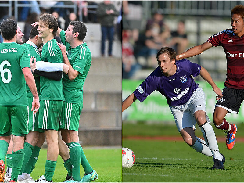Rechts im Jahr 2012 f&uuml;r den FC Eintracht gegen N&uuml;rnberg II mit Hiroshi Kiyotake, links im November 2025 im Lonnerstadter Trikot: Markus Fischer hat sein Gef&uuml;hl im Fu&szlig; am Sonntag in der Kreisliga ER/PEG unter Beweis gestellt.