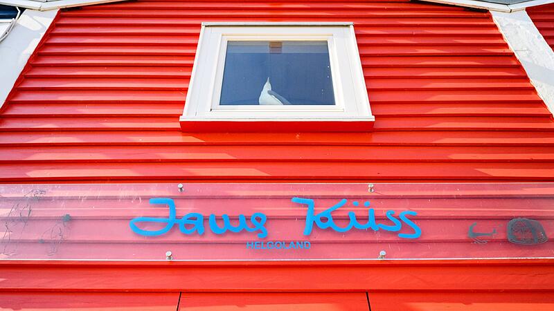 James Krüss auf Helgoland James Krüss auf Helgoland