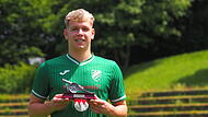 Eine Torjäger-Kanone für David Hippler vom SV Garitz