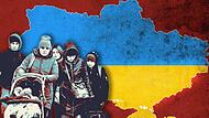 Seit russische Truppen die Ukraine attackieren, sind Tausende Menschen auf der Flucht.