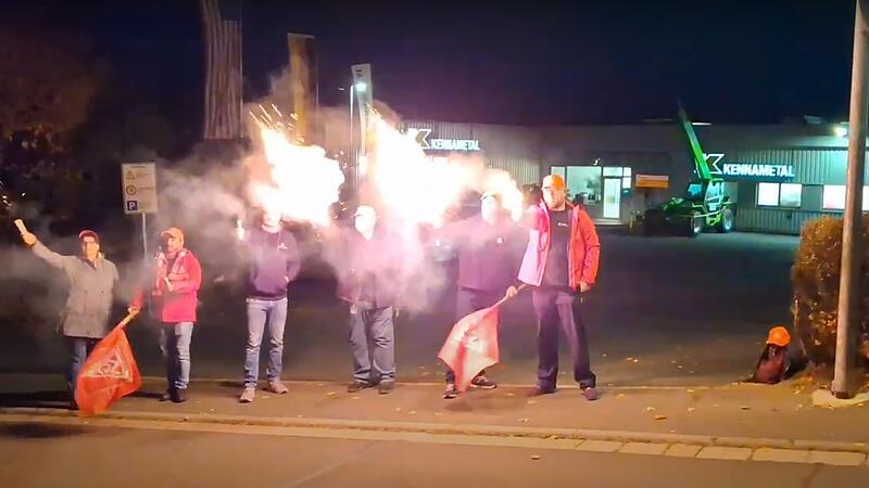 Pyrotechnik bei KennametalForchheim & Fränkische Schweiz Pyrotechnik bei Kennametal