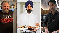 Gastronomen in Bad Kissingen (von links): Giovanni Boccuzzi, Ujjager Singh und Minh Duon Quang. Gastronomen in Bad Kissingen (von links): Giovanni Boccuzzi, Ujjager Singh und Minh Duon Quang.