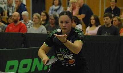 Svenja Schirm und ihre Teamkolleginnen besiegten im letzten Saisonspiel Neckarsulm.