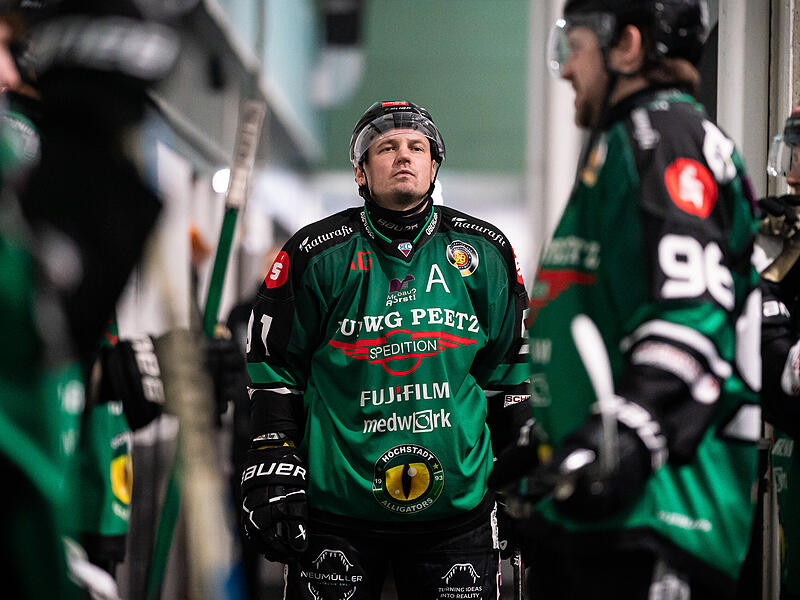 Dimitri Litesov war einer von drei Alligatoren, die den Abschlusstest in Hannover verpassten. Trotzdem geht H&ouml;chstadt gut ger&uuml;stet in die neue Oberligasaison.