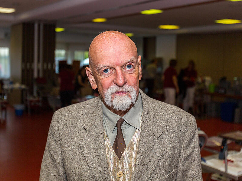 Dieter Popp, Gebietsreferent des Blutspendedienstes