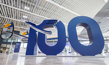 Lufthansa im Jubil&auml;umsjahr