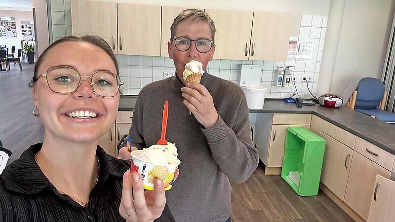 Albina Fröhlich (links)und Astrid Umkehr Albina Fröhlich (links)und Astrid Umkehr